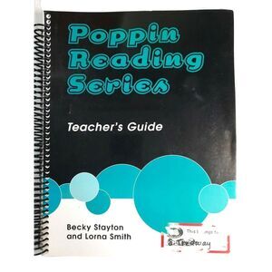 POppin Reading Series Teachers Guide/Paperback/Textbooks